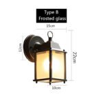 Retro Outdoor Wall Light - Image 8