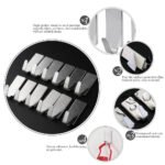 12pcs Strong Self Adhesive Stainless Steel Towel Mop Hooks Hat Hangers For Hanging Kitchen Bedroom Bathroom - Image 5