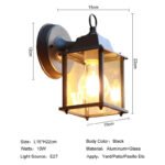 Retro Outdoor Wall Light - Image 6