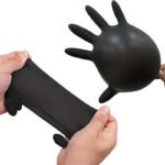 20/40/60PCS Disposable Black Nitrile Gloves for Kitchen Cooking S/M/L/XL Household Black Gloves Waterproof Cleaning Gloves - Image 9