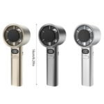 Portable Hand Fan 120 Wind Speeds Mini Bladeless Handheld Fan USB Rechargeable Personal Highspeed Fans Electric Eyelash Fan - Image 8