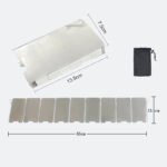 Portable Foldable Stainless Steel Camping Grill - Image 8