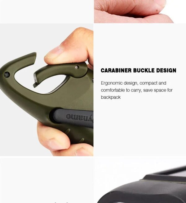 Portable LED Flashlight Tent Light Hand Crank Dynamo Solar Power Torch for Outdoor Camping Hiking Long-range Emergency Lantern - Image 11