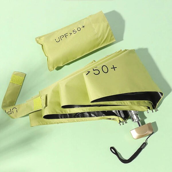 1Pc 55% Off Mini Sun Umbrella Pocket Rain Umbrella Vinyl Folding UV Ultraviolet Protection Sun Shade Pocket Parasol Capsule - Image 18