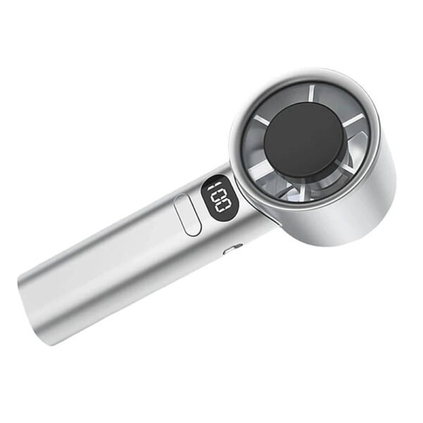 Portable Hand Fan 120 Wind Speeds Mini Bladeless Handheld Fan USB Rechargeable Personal Highspeed Fans Electric Eyelash Fan - Image 5