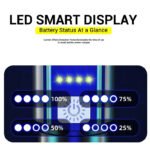 High Strong Power Led Flashlights 2000LM Tactical Torch with Display Light USB Charging Camping Fishing Emergency Zoom Lantern - Image 15