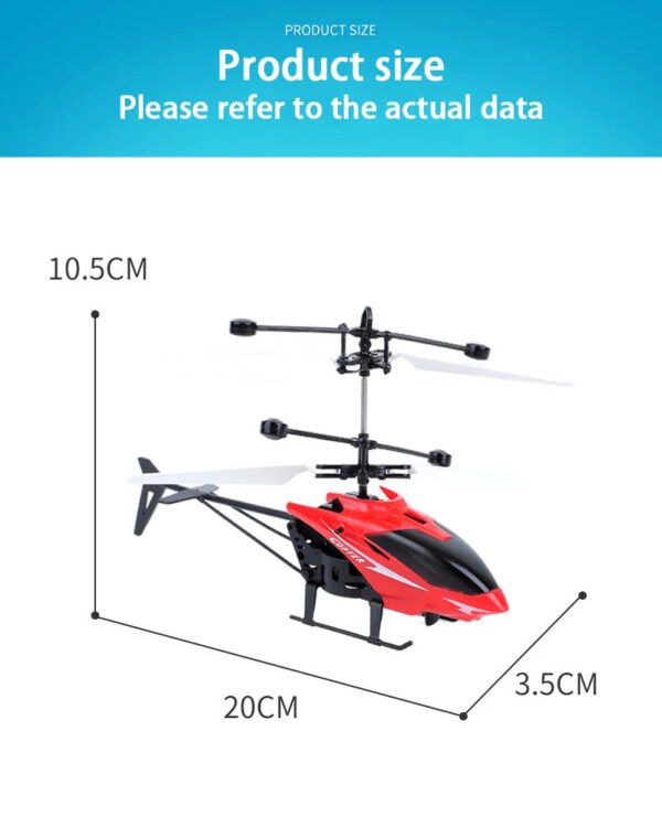 Rechargeable Mini RC Drone Remote Safe Fall-resistant RC Helicopters Drone Children Toys（No remote control battery） - Image 15