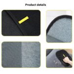 Pet Hair Removal Tool Reusable Static Removal Gloves, Double-Sided Grooming Gloves for Pets, Removes Pet Fur Hair for Carpets - Image 5