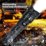 High Strong Power Led Flashlights 2000LM Tactical Torch with Display Light USB Charging Camping Fishing Emergency Zoom Lantern - Image 3