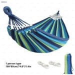 Durable Canvas Camping Hammock with Carry Bag - Image 21