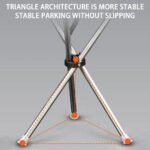 Lightweight Cane With Seats Height Adjustables 3 Legged Lightweight Folding Cane Versatile Stable Walking Stick For Elderly - Image 7