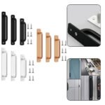 Door Handle Cabinet Pulls Aluminum Push-pull Balcony Gate Window Pulls Knob Kitchen Furniture Hardware Handle - Image 3