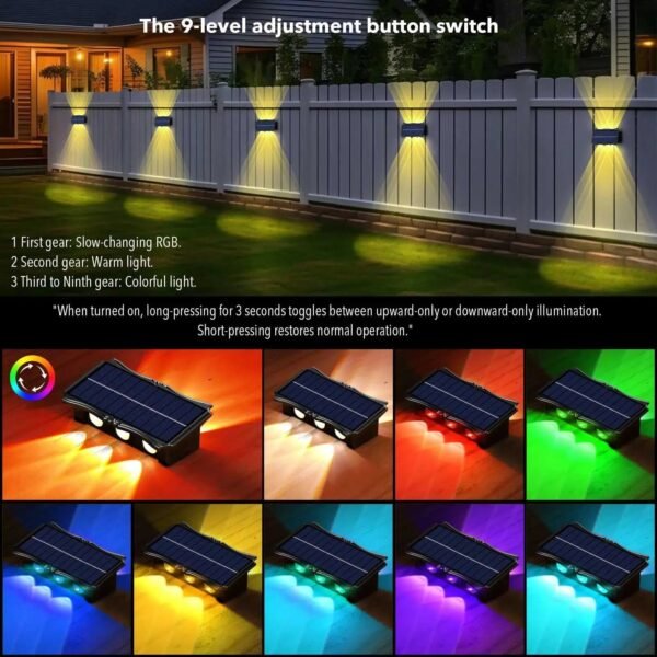 Solar Wall Lamp LED - Image 3