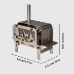 Mini Stainless Steel Charcoal Stove - Image 7