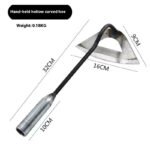 All-Steel Hollow Hoe Handheld Garden Weeder Farming Tool Clearance - Image 3
