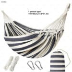 Durable Canvas Camping Hammock with Carry Bag - Image 18