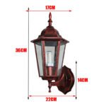 Retro European Outdoor Wall Light - Image 9