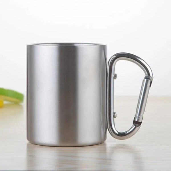 Portable Stainless Steel Camping Cup - Image 3