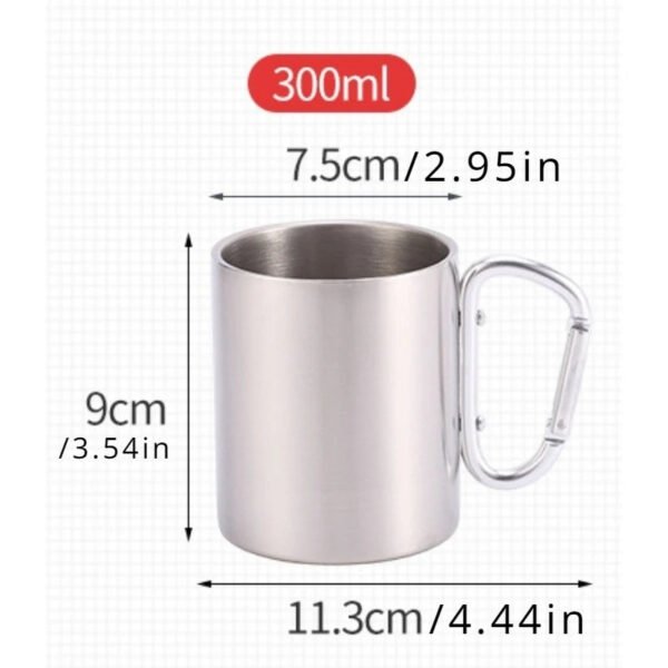 Portable Stainless Steel Camping Cup - Image 5